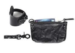 Téo+NG, Lederarmband KHI mit Geldbeutel